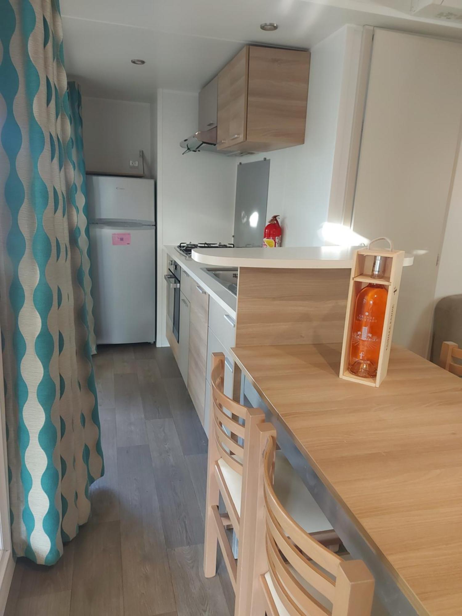 Mobilhome La Carabasse **** Vias Bagian luar foto